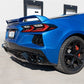 Corsa 20-24 Corvette C8 3in Valved Cat-Back 4.5in Blk Quad Tips Fits Factory Perf Exhaust DeletesAFM - Racecraft Industries