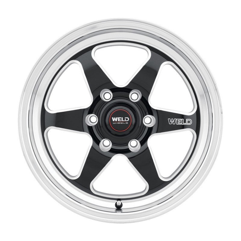 Weld S156 20x7 Ventura 6 Drag 6x139.7 ET13 BS4.50 Gloss BLK MIL DIA 106.1 - Racecraft Industries
