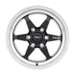 Weld S156 17x10 Ventura 6 Drag 6x135 ET42 BS7.25 Gloss BLK MIL DIA 87.1 - Racecraft Industries