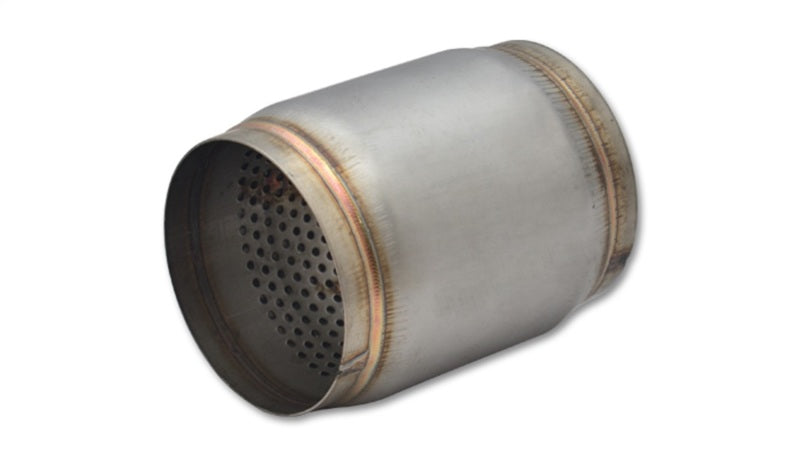 Vibrant SS Race Muffler 3.5in inlet/outlet x 5in long - Racecraft Industries