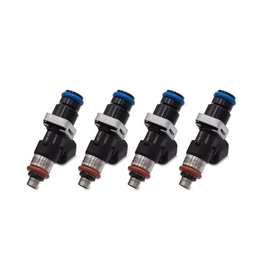 BLOX Racing Eco-Fi Street Injectors 1000cc/min w/ 1/2in Adapter For Honda K Series - Set of 4 - Racecraft Industries