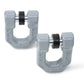 DV8 Offroad Elite Series D-Ring Shackles - Pair (Gray) - Racecraft Industries
