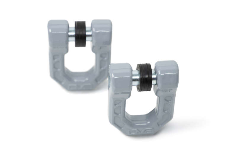 DV8 Offroad Elite Series D-Ring Shackles - Pair (Gray) - Racecraft Industries