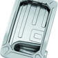 Kuryakyn Nova Curved Vertical Mount Side License Plate Holder Chrome - Racecraft Industries