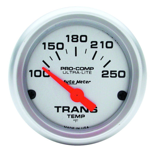 Autometer Ultra-Lite 52mm 100-250 Degree F Mechanical Transmission Temperature Gauge - Racecraft Industries
