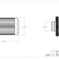 Aeromotive In-Line Filter - AN-10 size - 40 Micron SS Element - Red Anodize Finish - Racecraft Industries