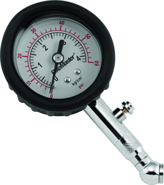 BikeMaster Tire Pressure Gauge 60 PSI - Racecraft Industries