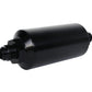 Aeromotive In-Line Filter - AN-08 size Male - 10 Micron Microglass Element - Bright-Dip Black - Racecraft Industries