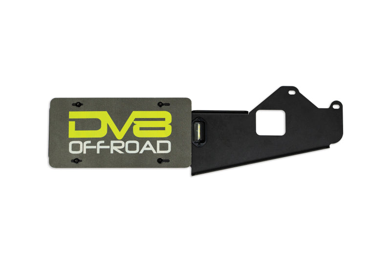 DV8 Offroad 21-23 Ford Bronco Rear License Plate Relocation Bracket - Racecraft Industries