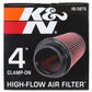 K&N Universal Rubber Filter 4inch FLG / 6inch OD-B / 4-5/8inch OD-T / 9inch H - Racecraft Industries
