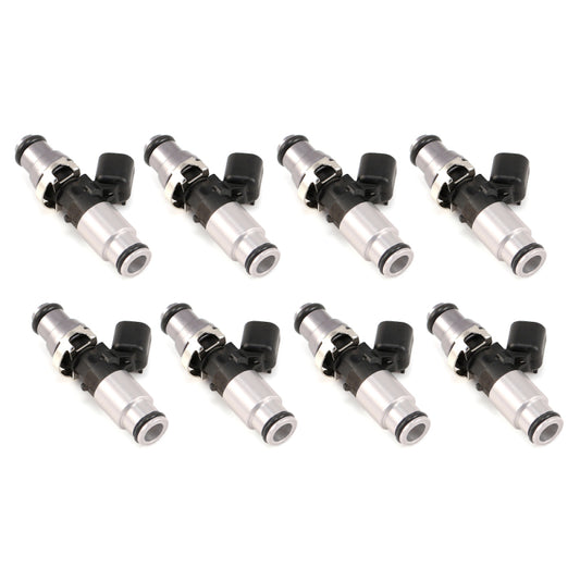 Injector Dynamics - 1050cc Injectors 60mm Length 14mm Grey Adaptor Top - Blue Bottom Adap (Set of 8) - Racecraft Industries