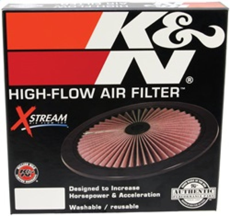 K&N X-Stream Top Filter Only 11in - Black - Racecraft Industries