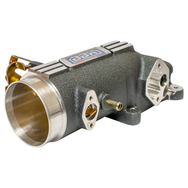 BBK 96-04 Mustang 4.6 GT 78mm Throttle Intake BBK Power Plus Series - Charcoal - Racecraft Industries