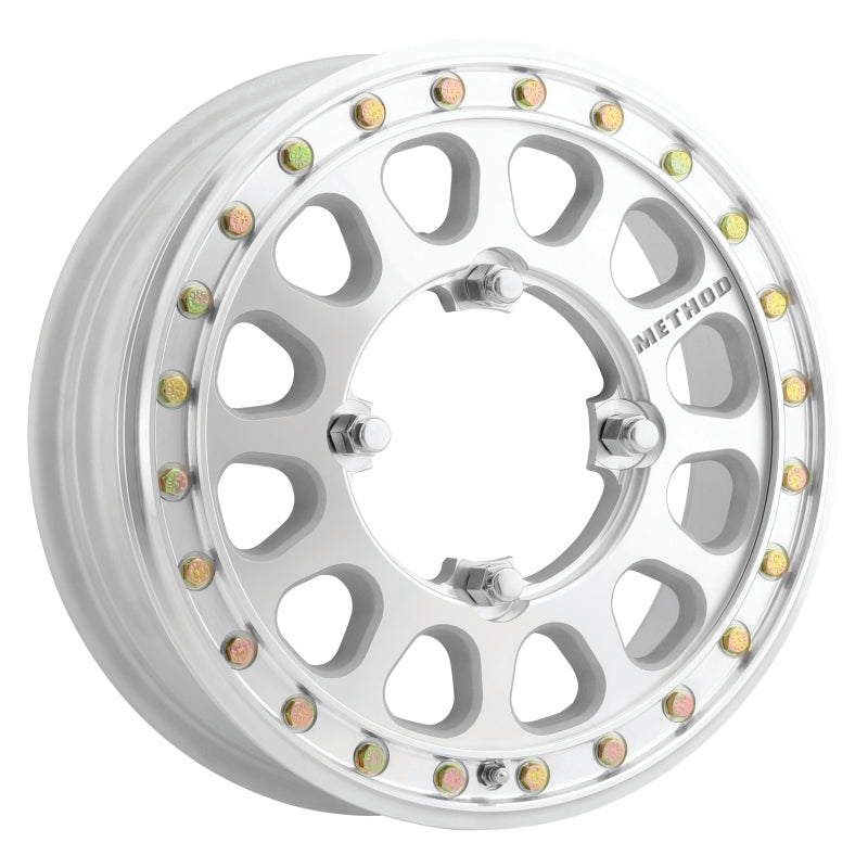 Method MR401-R UTV Beadlock 15x5 / 5+0/43mm Offset / 4x136 / 106mm CB Machined - Raw Wheel - Racecraft Industries
