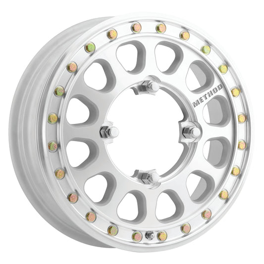 Method MR401-R UTV Beadlock 15x5 / 5+0/43mm Offset / 4x136 / 106mm CB Machined - Raw Wheel - Racecraft Industries