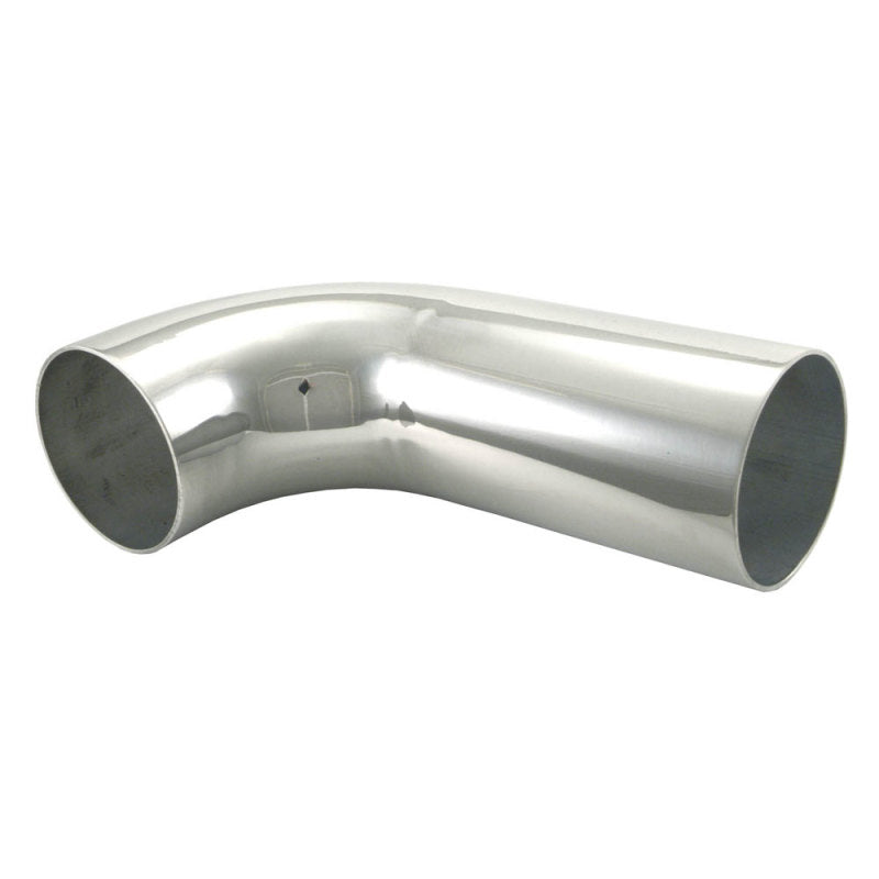 Spectre Universal Tube Elbow 3-1/2in. OD / 90 Degree Mandrel w/6in. Leg - Aluminum - Racecraft Industries