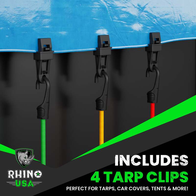 Rhino USA 28Pc Bungee Cord Assortment - Racecraft Industries