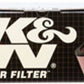 K&N Custom Air Filter - Oval - 11.5in O/S L x 8.125in O/S W x 2in H - Racecraft Industries