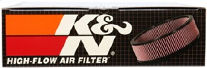K&N Custom Air Filter - Oval - 11.5in O/S L x 8.125in O/S W x 2in H - Racecraft Industries