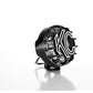 KC HiLiTES Rally 400 4in. Round Halogen Light 55w Spread Beam (Single) - Black - Racecraft Industries