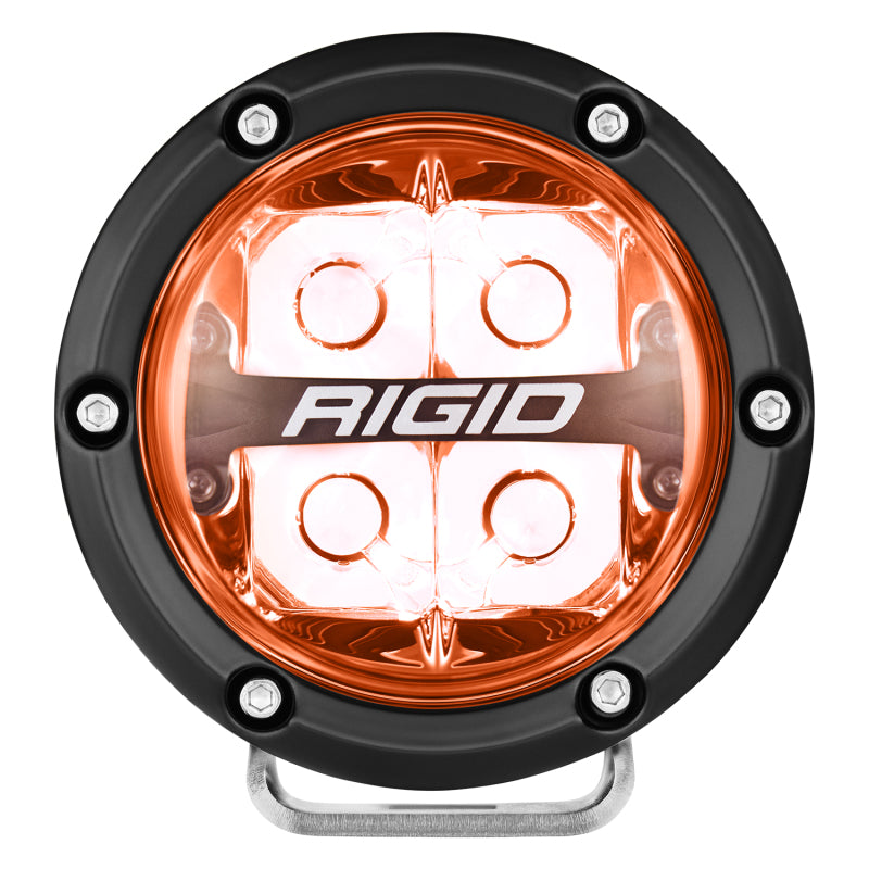Rigid Industries 360-Series 4in LED Off-Road Spot Beam - RGBW (Pair) - Racecraft Industries