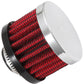 K&N Clamp On Rubber Base Crankcase Vent Filter 0.5in Flange ID 2in OD 1.5in Height - Racecraft Industries
