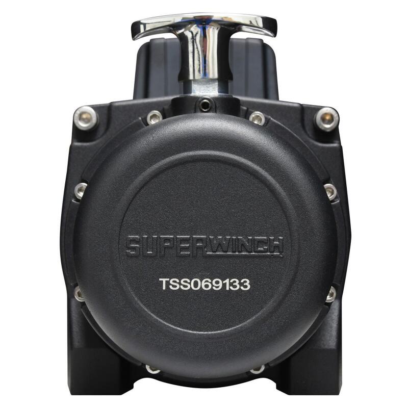 Superwinch 9500 LBS 12V DC 11/32in x 95ft Steel Rope Tiger Shark 9500 Winch - Racecraft Industries