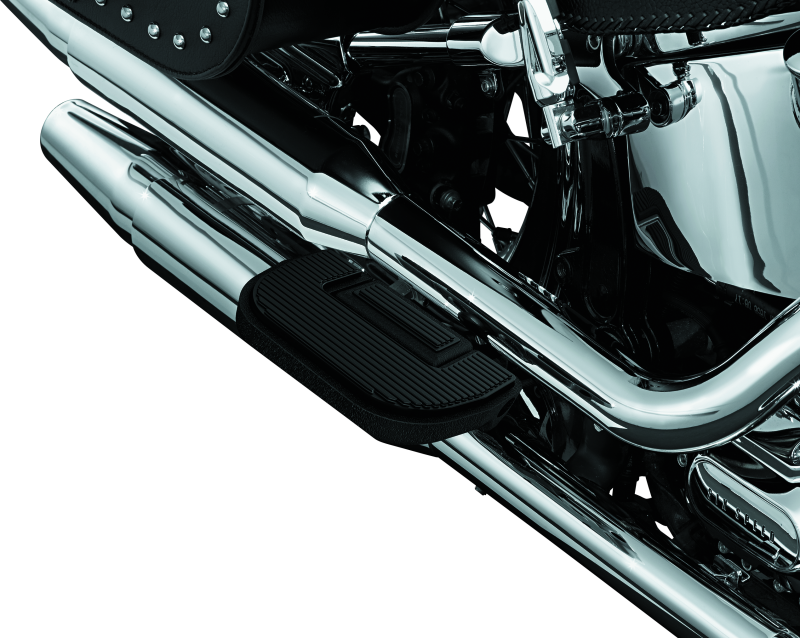 Kuryakyn Premium Ribbed Floorboards Without Adapter Wrinkle Black - Racecraft Industries