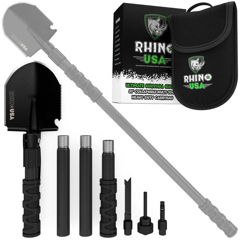 Rhino USA Ultimate Survival Shovel - Racecraft Industries