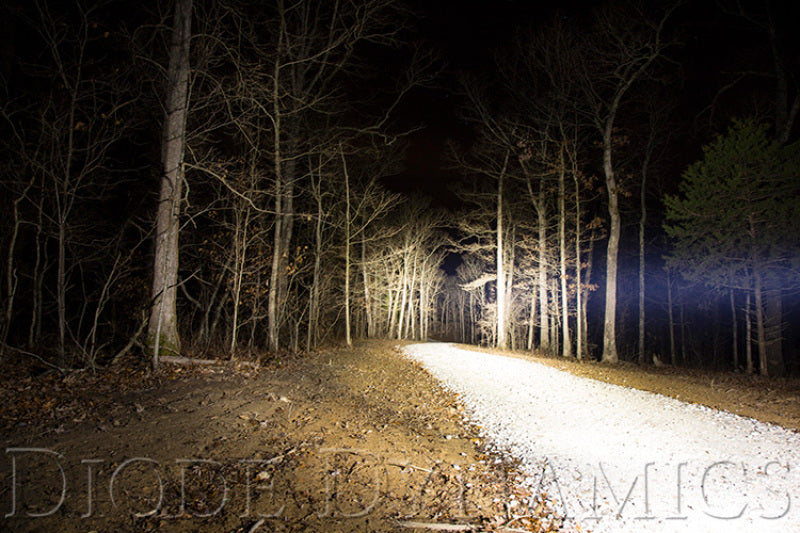 Diode Dynamics 18 In LED Light Bar Single Row Straight Clear Driving Each Stage Series - Racecraft Industries