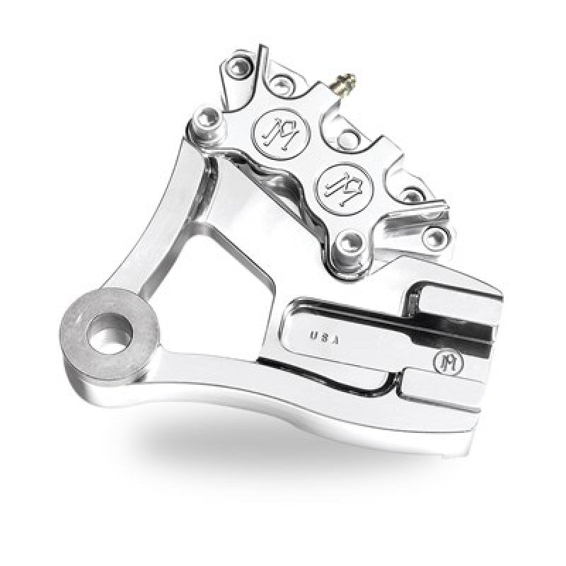 Performance Machine 4 Piston Classic Caliper - Polished - Racecraft Industries