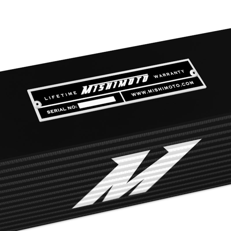 Mishimoto Universal Intercooler - J-Line Black - Racecraft Industries