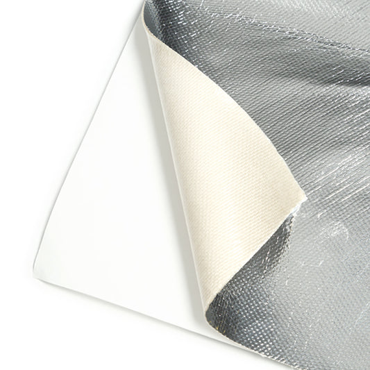 Mishimoto Aluminum Silica Heat Barrier W/ Adhesive Backing, 12in x 24in - Racecraft Industries