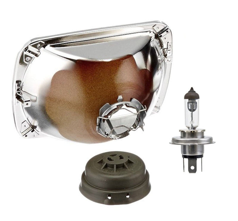 Hella Vision Plus 8in x 6in Sealed Beam Conversion Headlamp - Single Lamp - Racecraft Industries