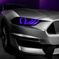Oracle Lighting 18-23 Ford Mustang Dynamic ColorSHIFT LED Headlights - Black Series SEE WARRANTY - Racecraft Industries