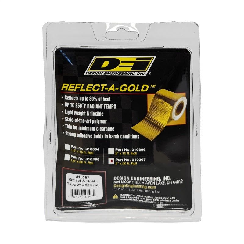 DEI Reflect-A-GOLD 2in x 30ft Tape Roll - Racecraft Industries