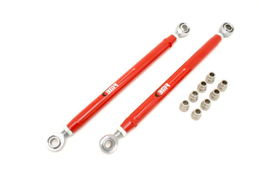 BMR 05-14 S197 Mustang Double Adj. Lower Control Arms w/ Heavy Duty Rod Ends - Red - Racecraft Industries