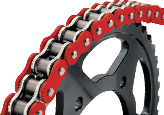 BikeMaster 525x120 BMXR O-Ring Chain - Red - Racecraft Industries