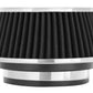 Spectre Adjustable Conical Air Filter 2-1/2in. Tall (Fits 3in. / 3-1/2in. / 4in. Tubes) - Black - Racecraft Industries