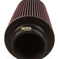K&N Universal Rubber Filter 3 1/2inch ID FLG / 6inch Base / 4-5/8inch Top / 9inch Height - Racecraft Industries