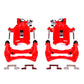 Power Stop 05-14 Ford Mustang Rear Red Calipers w/Brackets - Pair - Racecraft Industries