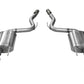 Corsa 2015-2017 Ford Mustang GT 5.0 3in Axle Back Exhaust Black Dual Tips (Touring) - Racecraft Industries