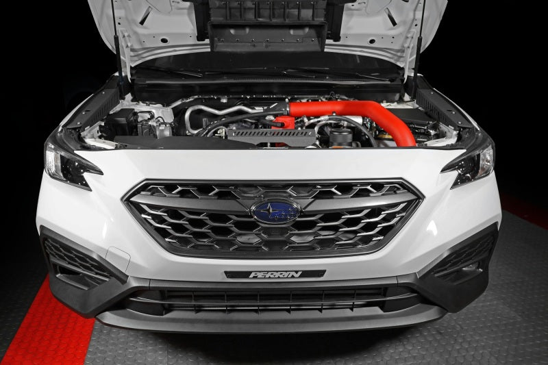 Perrin 22-23 Subaru WRX Front Mount Intercooler Kit (Red Tubes & Black Core) - Racecraft Industries