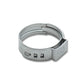Vibrant One Ear Stepless Pinch Clamps 17.8-21.0mm clamping range (Pack of 10) SS 7mm band width - Racecraft Industries