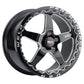 Weld S156 15x10 Ventura 6 Drag 6x139.7 ET38 BS7.00 Gloss BLK MIL DIA 106.1 - Racecraft Industries