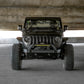 DV8 Offroad 07-23 Jeep Wrangler/Gladiator JT/JK/JL FS-25 Stubby Front Bumper w/Plated Bull Bar - Racecraft Industries