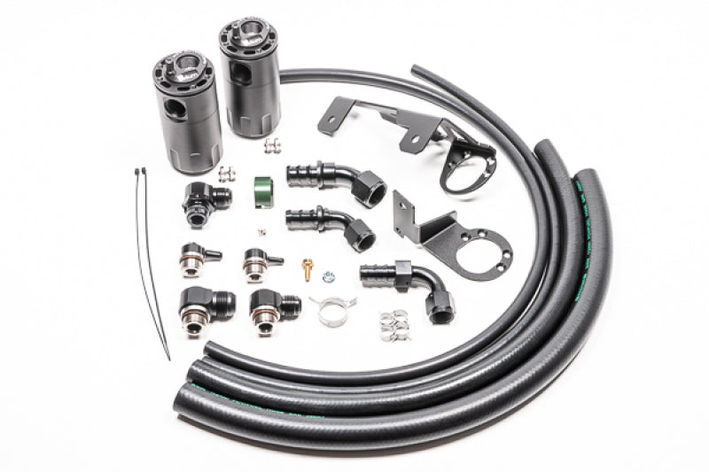 Radium Engineering Dual Catch Can Kit MK5 Supra Fluid Lock - Racecraft Industries