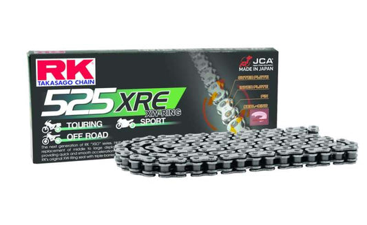 RK Chain 525XRE-116L XW-Ring - Natural - Racecraft Industries