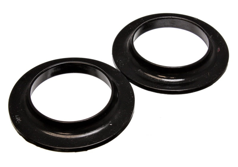 Energy Suspension Universal 3-3/4in ID 5-13/16in OD 7/8in H Black Coil Spring Isolators (2 per set) - Racecraft Industries