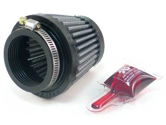 K&N Filter Universal Rubber Filter 1 3/4 inch Flange 3 inch Base 2 inch Top 2.5 inch Height - Racecraft Industries